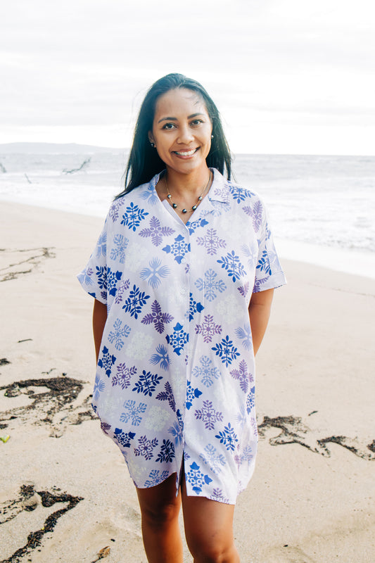 KANOE Dress in Kuiki Mau Loa