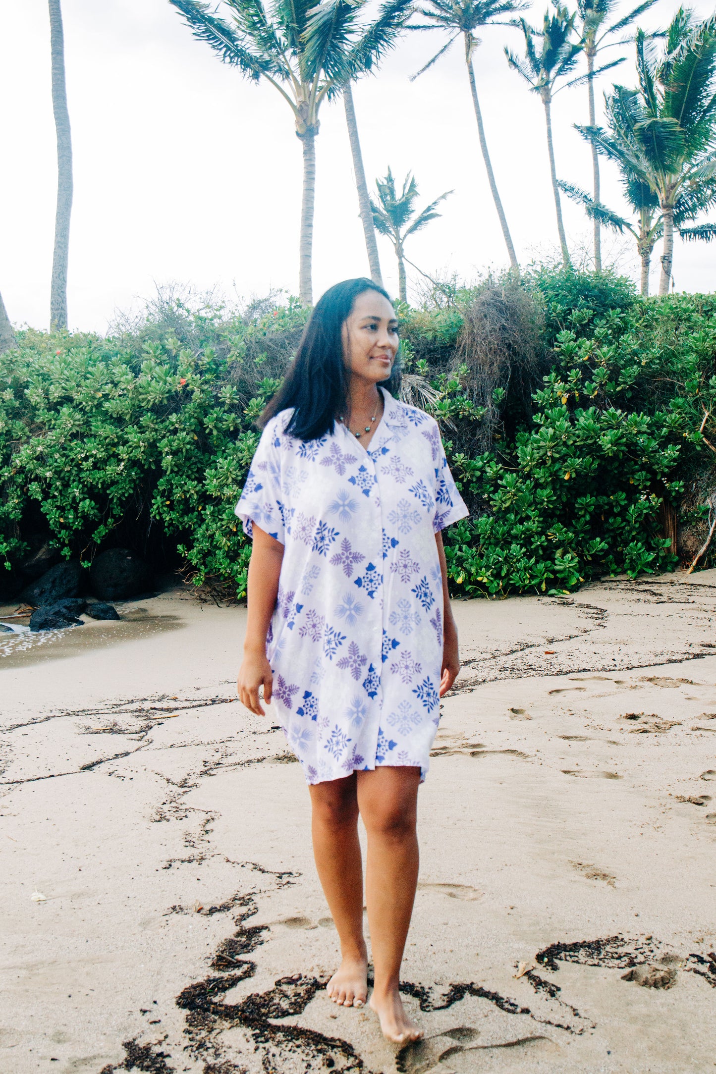 KANOE Dress in Kuiki Mau Loa