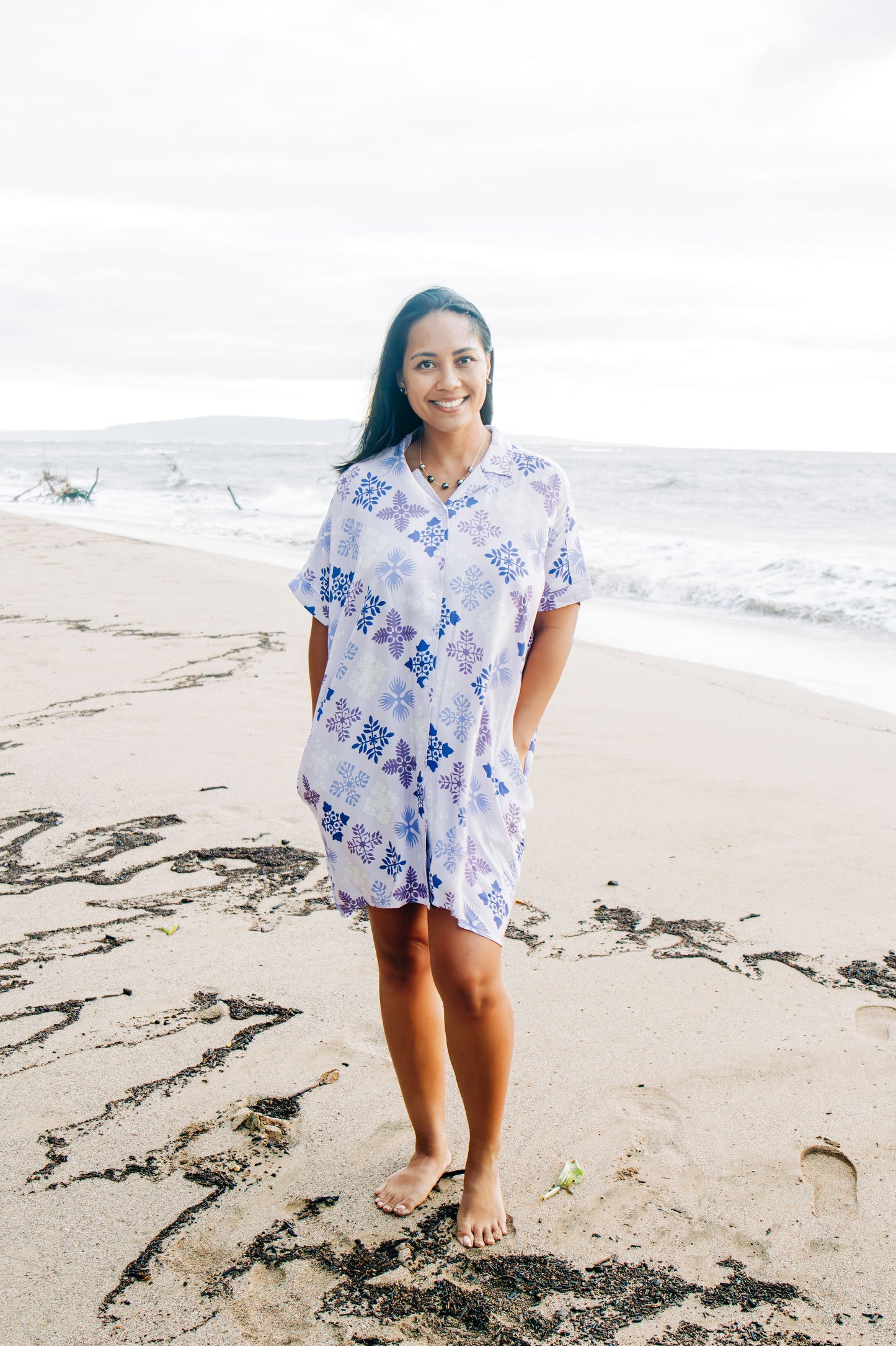 KANOE Dress in Kuiki Mau Loa