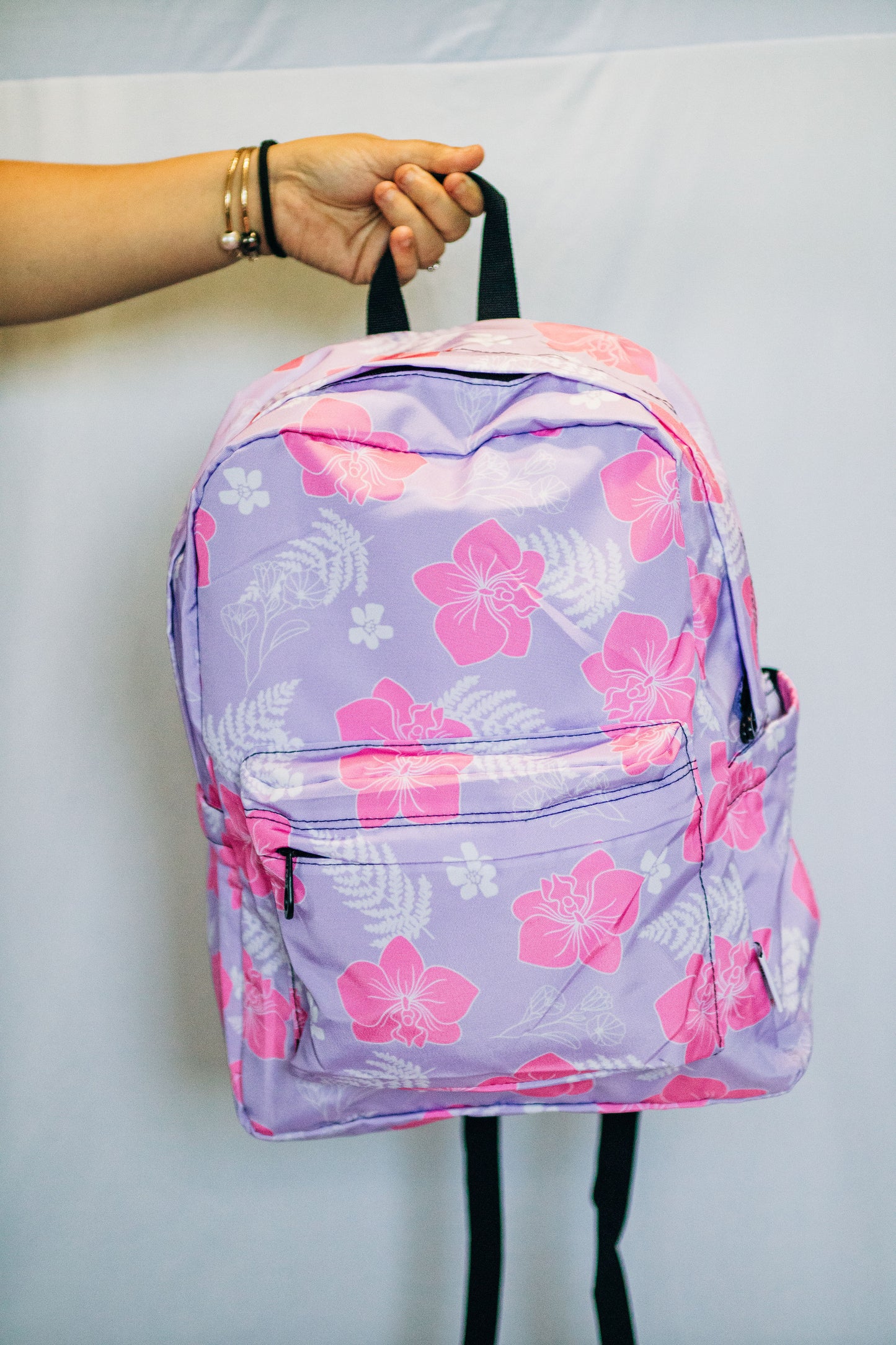 Lavender ʻOKIKA PŌHUEHUE Backpack & Lunch Bag Set
