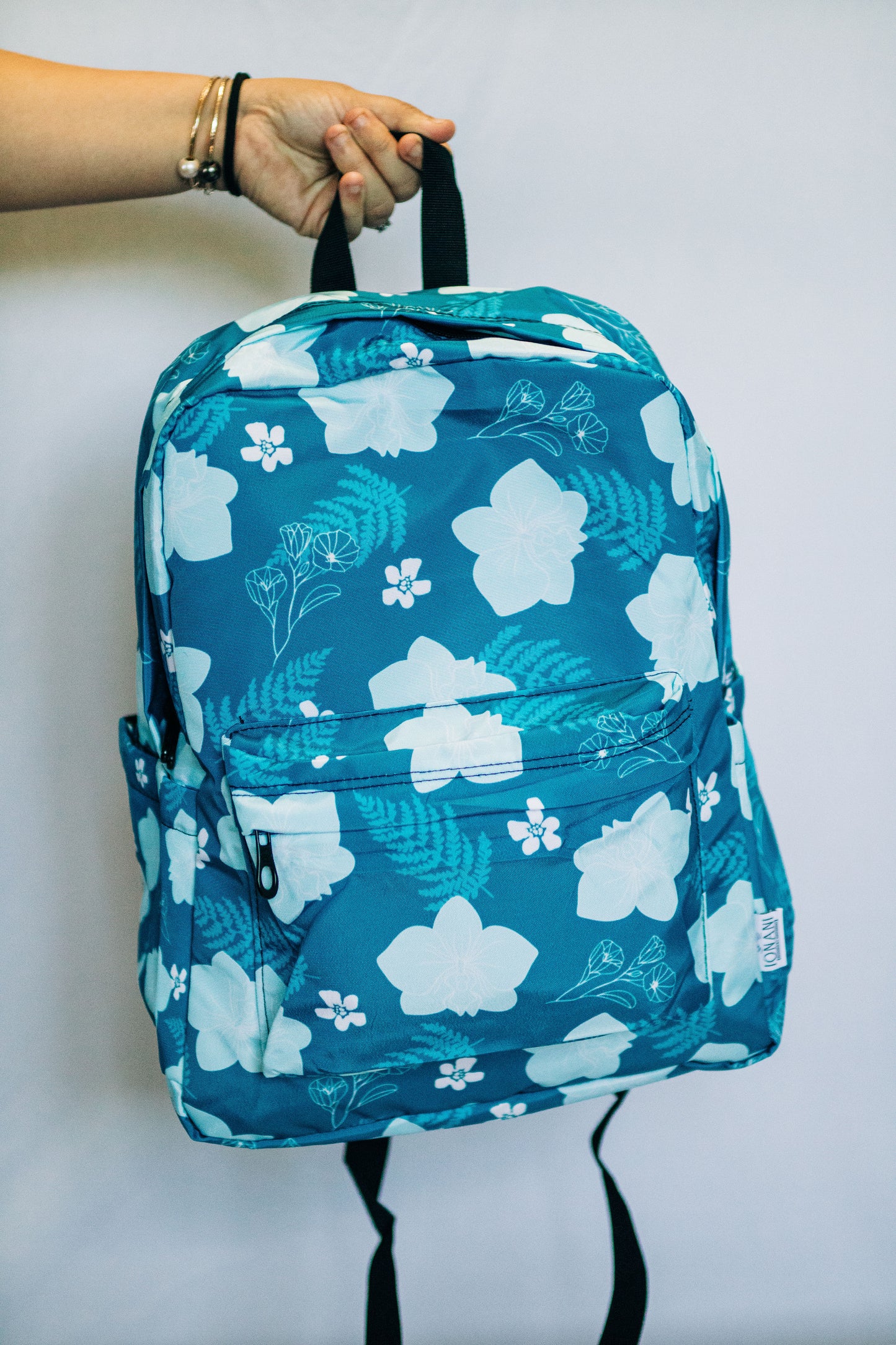 Teal ʻOKIKA PŌHUEHUE Backpack & Lunch Bag Set