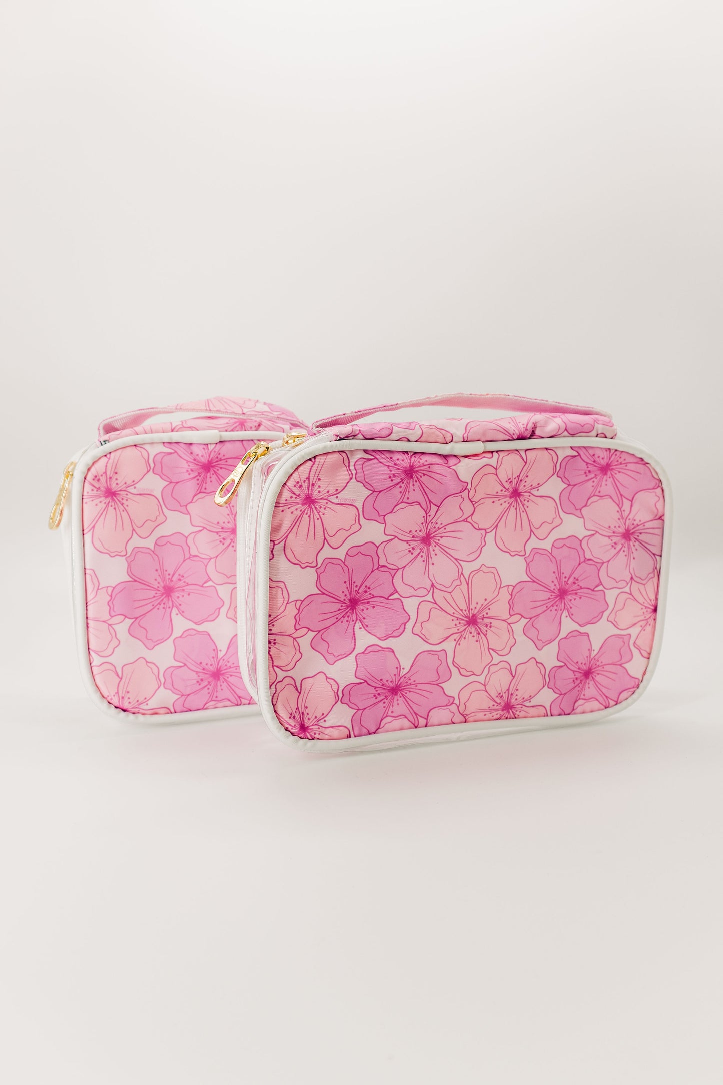 Hibiscus - Clear Organizer Bag Set