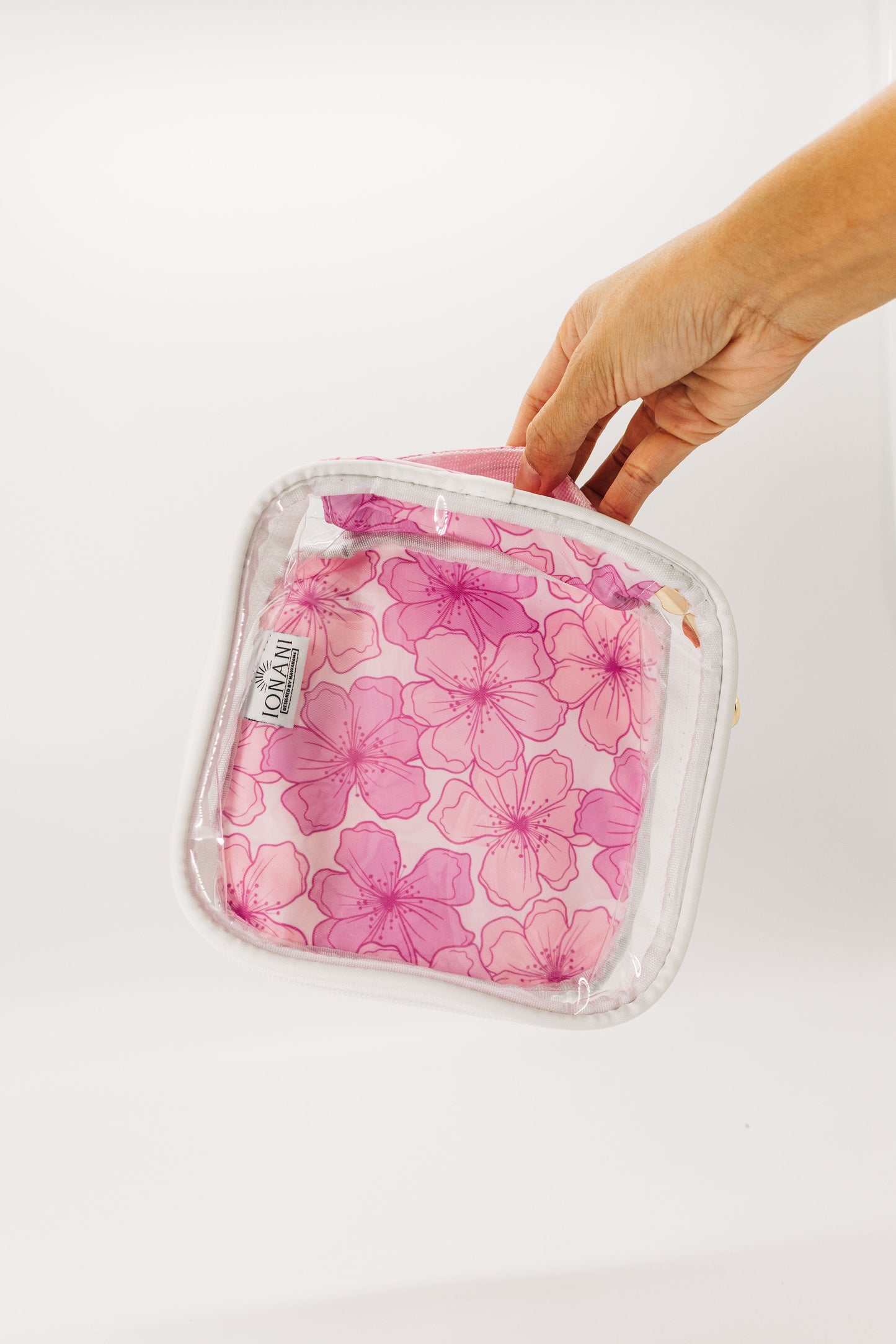 Hibiscus - Clear Organizer Bag Set