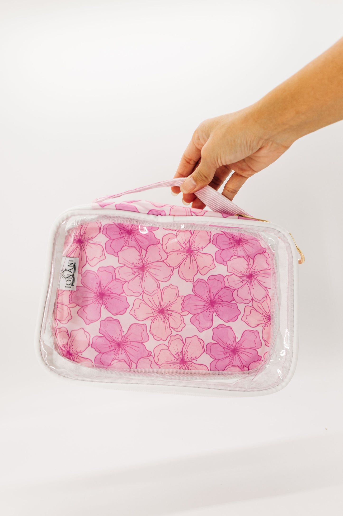 Hibiscus - Clear Organizer Bag Set
