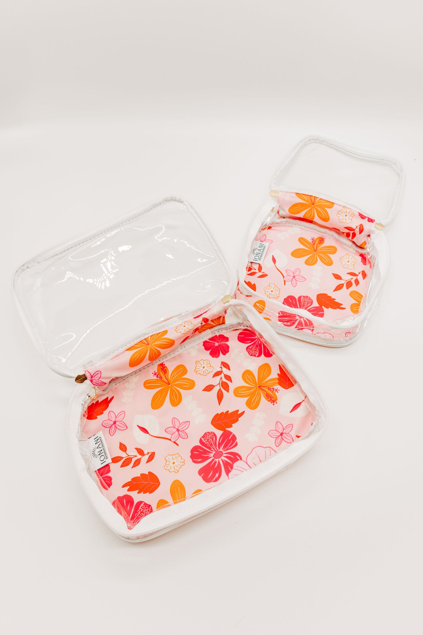 Pua Mae'ole - Clear Organizer Bag Set
