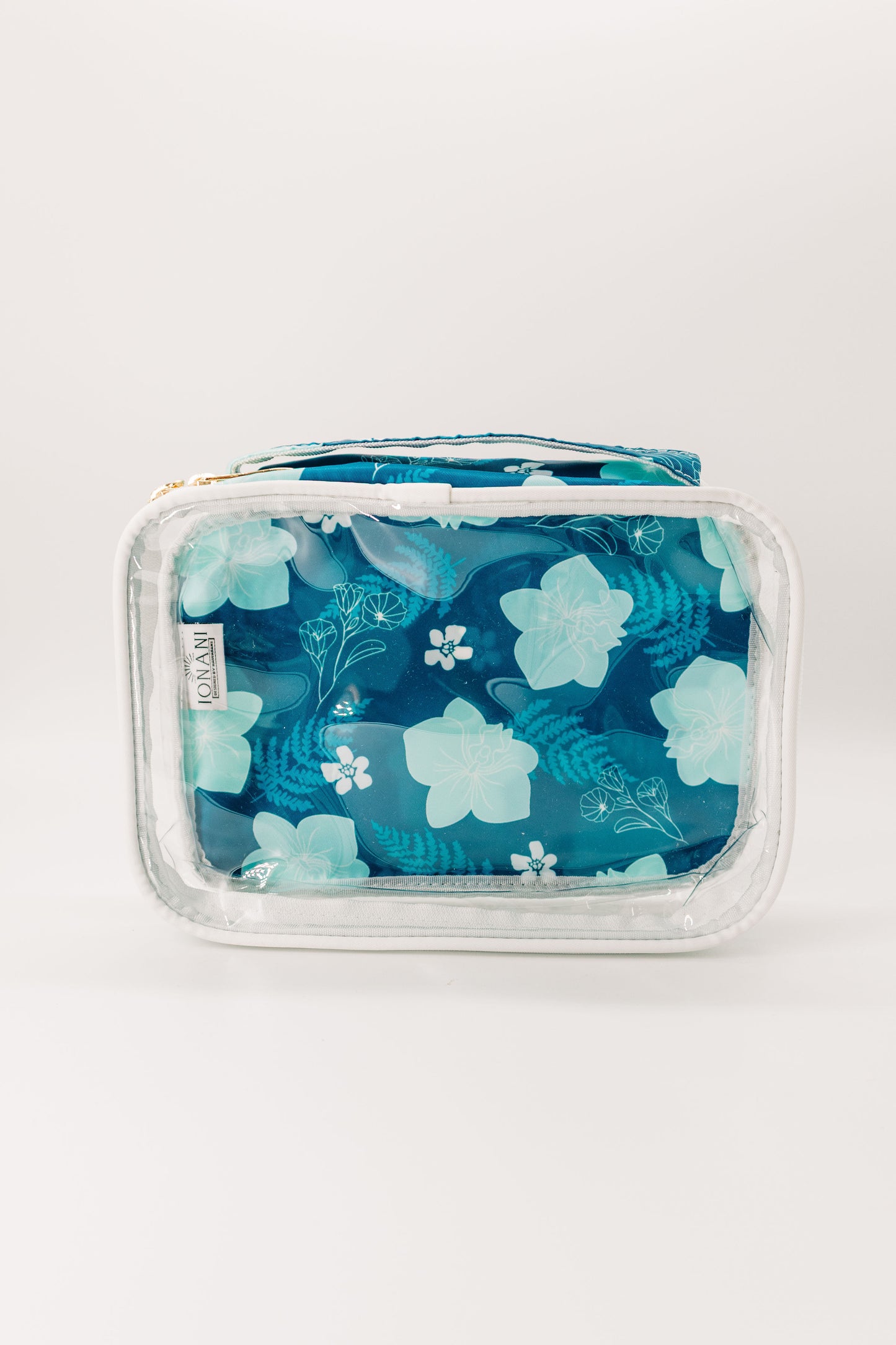 Blue ʻOKIKA PŌHUEHUE - Clear Organizer Bag Set