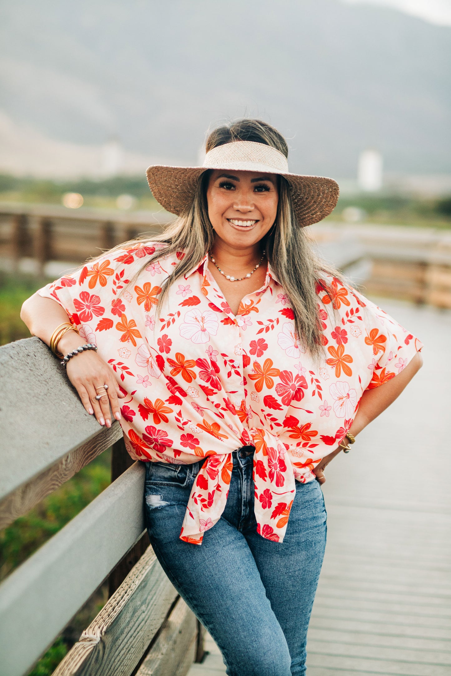 ʻAULIʻI Top in Pua Mae ʻole