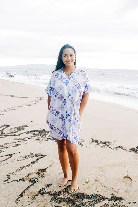 KANOE Dress in Kuiki Mau Loa