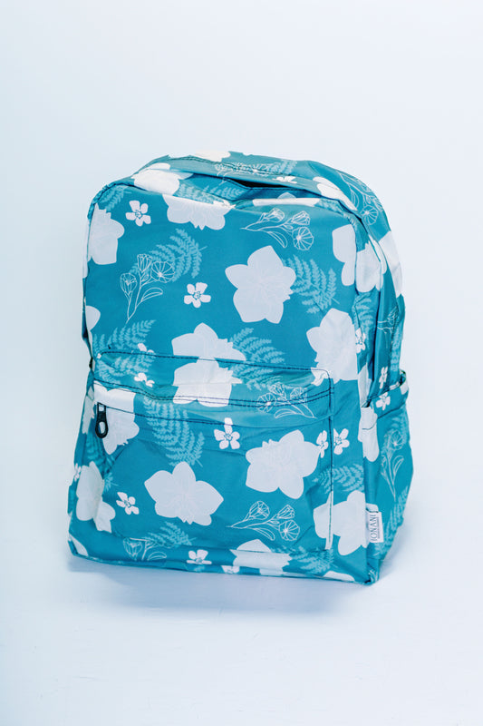 Teal ʻOKIKA PŌHUEHUE Backpack & Lunch Bag Set