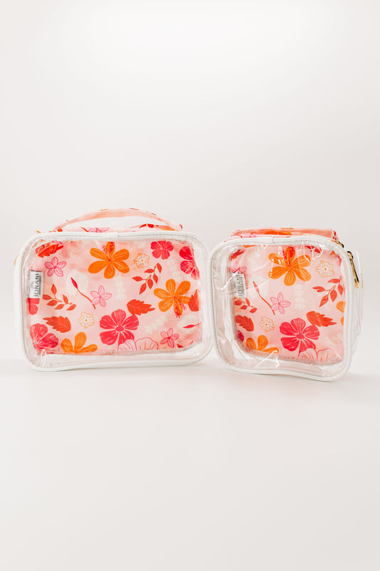 Pua Mae'ole - Clear Organizer Bag Set
