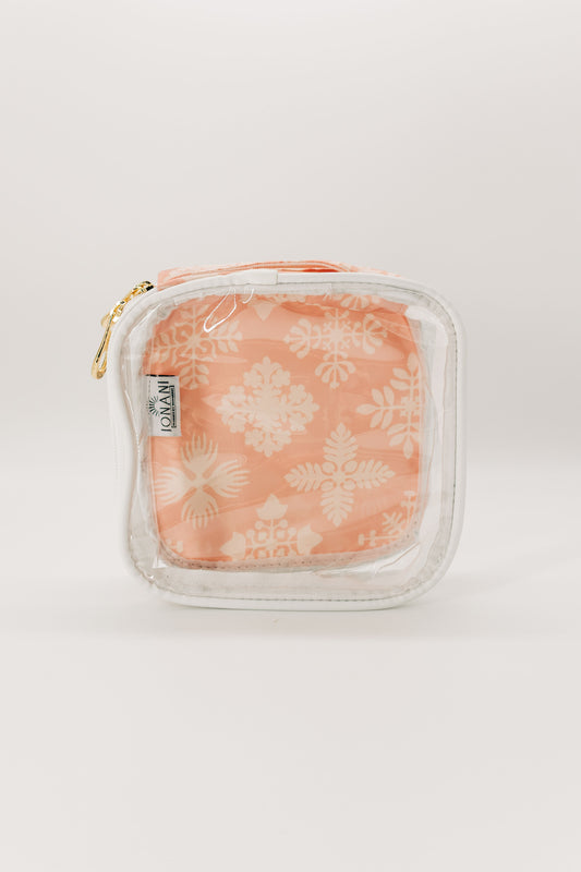 KUIKI MAU LOA - Clear Organizer Bag Set