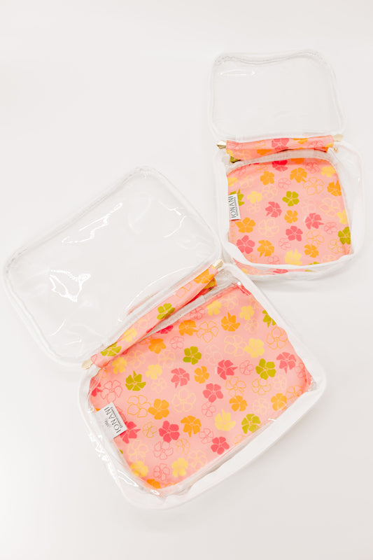 POG Puakenikeni - Clear Organizer Bag Set