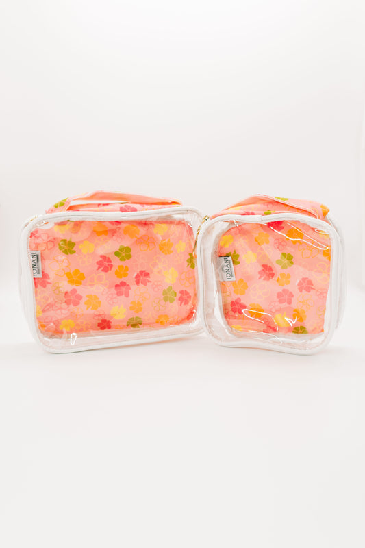 POG Puakenikeni - Clear Organizer Bag Set