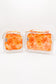 Retro Hibiscus - Clear Organizer Bag Set