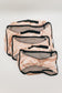 KUIKI MAU LOA Nude - Packing Cube 6 Pcs Set